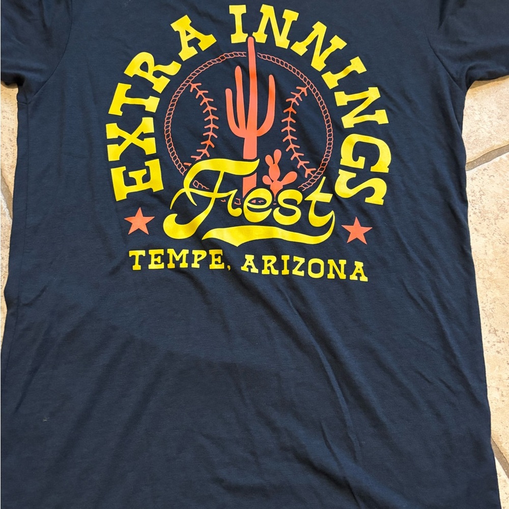 Extra Innings Fest Mens T-Shirt Small Chris Stapleton Dave Mathew’s Band